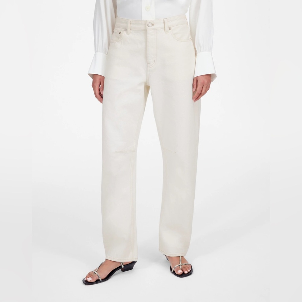 Madewell Women's Straight Leg Jeans - Cream
